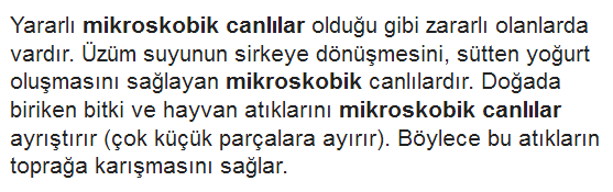 Mikroskobik Canlılar Nelerdir,Mikroskobik Canlılar Ne İşe Yarar,Mikroskobik Canlıların Faydave Zararları nedir