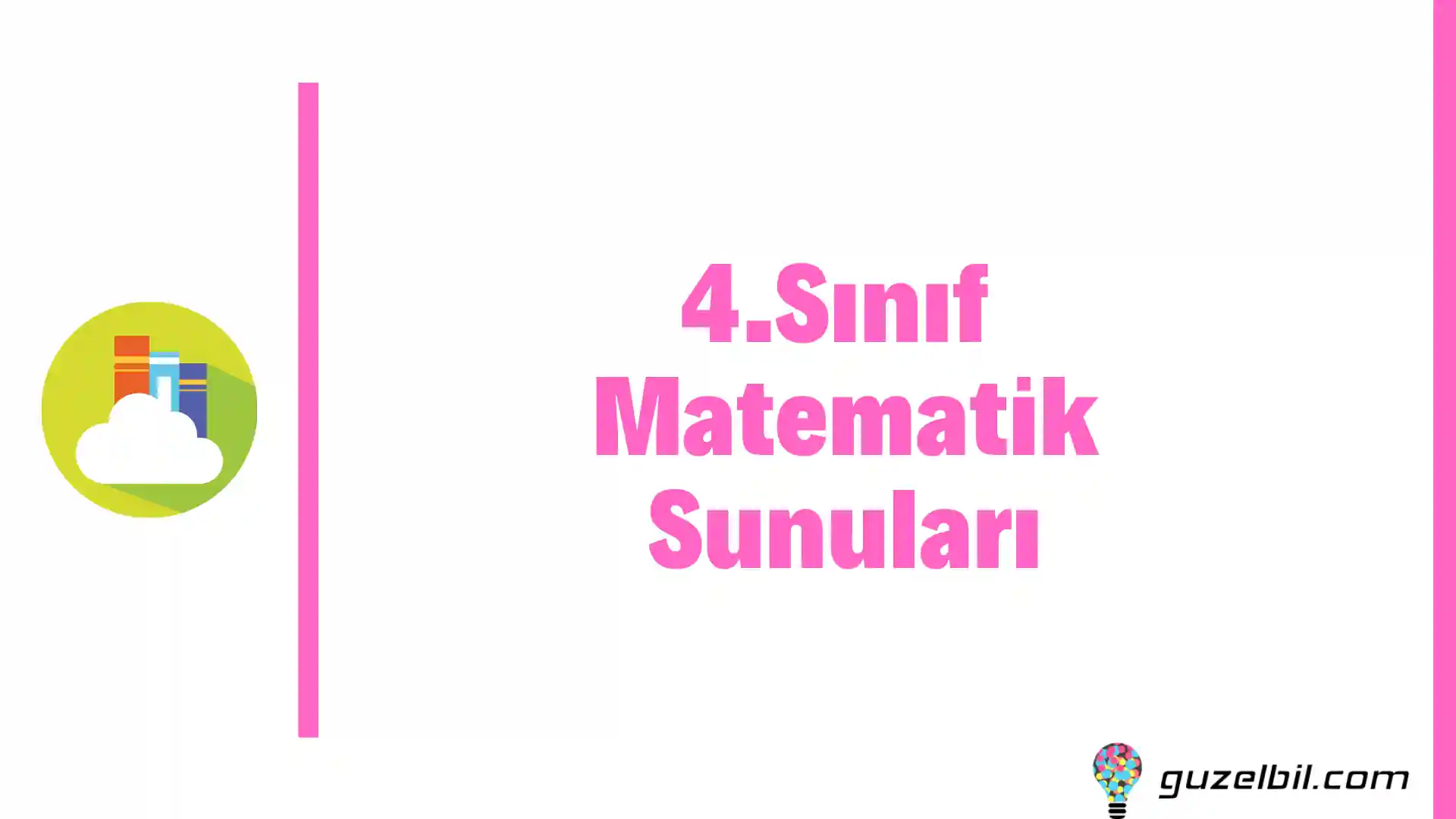 4.Sınıf Matematik Dört Basamaklı Doğal Sayılarla Çıkarma İşlemi Sunum ...