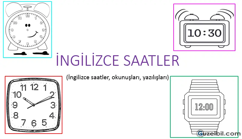 5.Sınıf İngilizce Saatler Konu Anlatım Öğrenci Sunusu