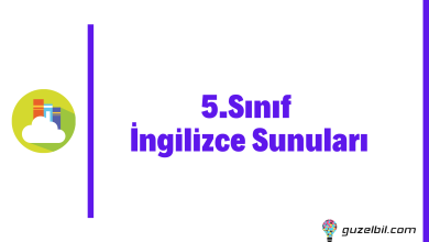 5.Sınıf İngilizce Sunuları